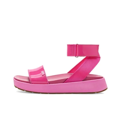 UGG Стильные Сандалии Женские Розовые Красные