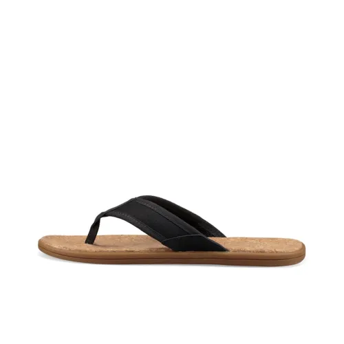 UGG Seaside FLIP Stylish Sandals Men's Black