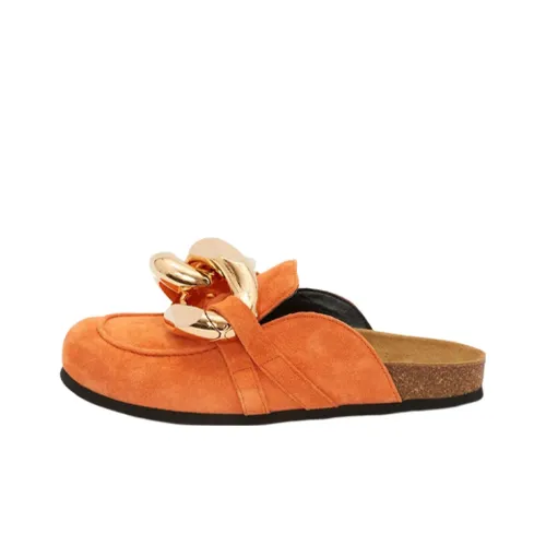 JW Anderson Цепочка Домашние тапочки Женские Шафран