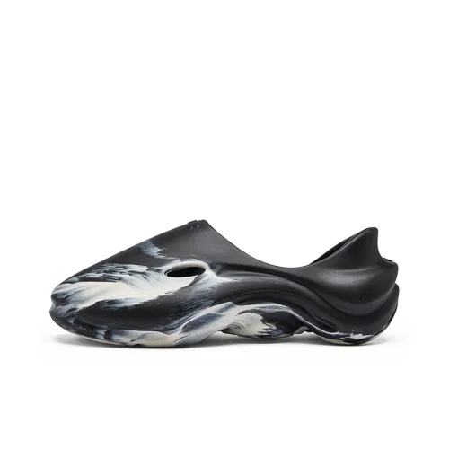 EQLZ EQUALIZER Противоскользящие устойчивые к истиранию тапочки унисекс черный белый