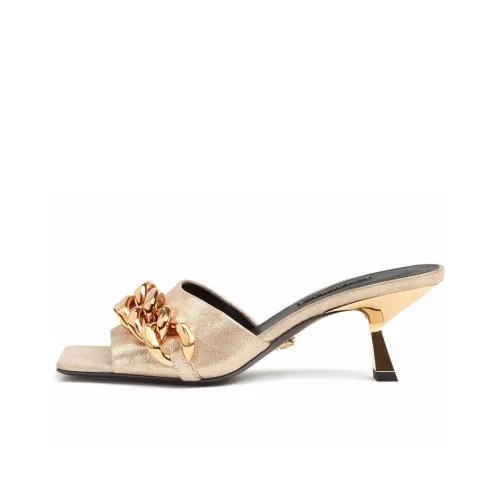 VERSACE Слипоны Женские Золотые