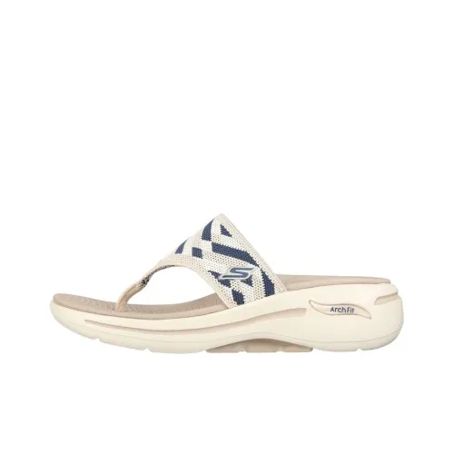 Skechers Go Walk Arch Fit Слипоны Женские Естественный