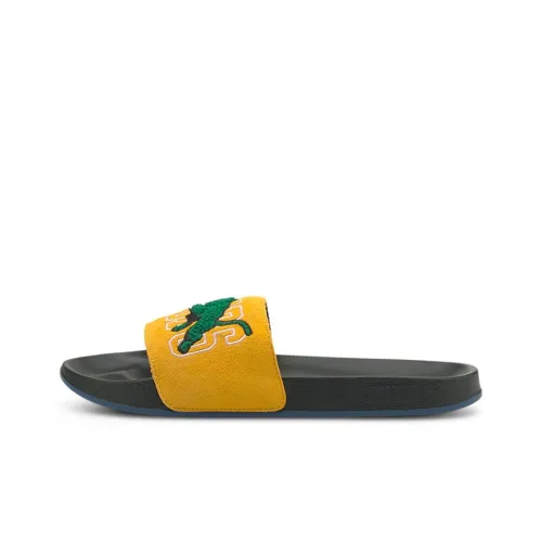 PUMA Leadcat Резина Тапочки Унисекс Черный Желтый Красный