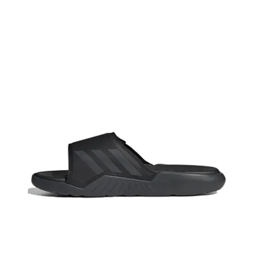 Adidas Questar Резиновая подошва Шлепанцы Унисекс Черный