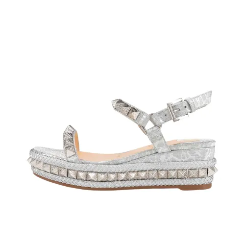 CL Pyraclou Стильные Сандалии Женские Серебряные