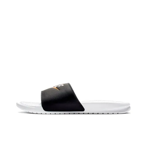 Nike Benassi JDI Quick-Dry Слайд Унисекс Черный Белый