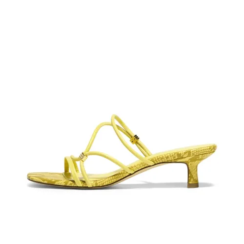 CHARLES KEITH Композитная подошва Слипоны Женские Желтые