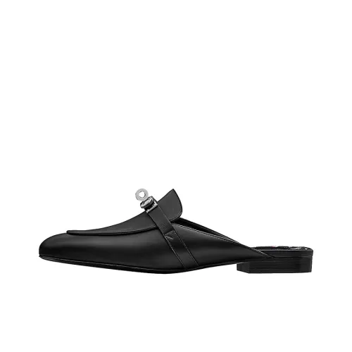 HERMES Oz Домашние тапочки Женские Черные