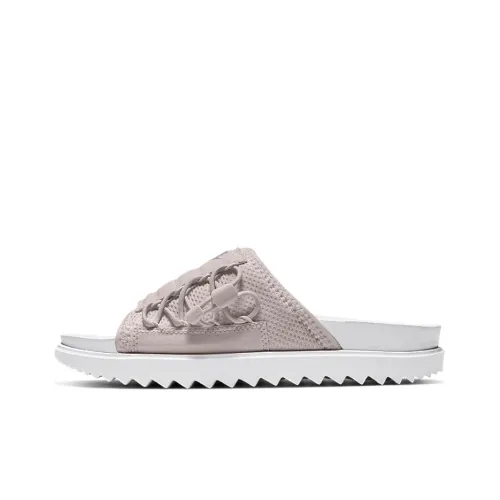 nike Asuna Резиновая подошва Слипоны Женские Белые Темно-розовые