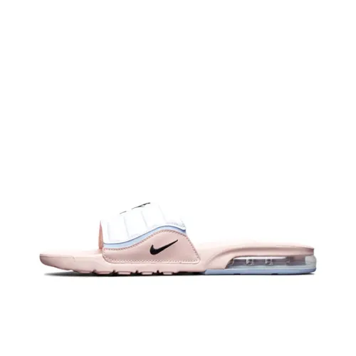 nike Слайды с резиновым подошвой Женские Розовые Белые Синие