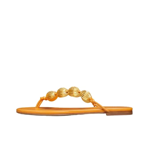 TORY BURCH Capri Шлепанцы Женские Желтые