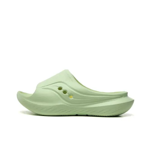 Saucony Cradle Slip-on Устойчивые к истиранию Унисекс Зеленый