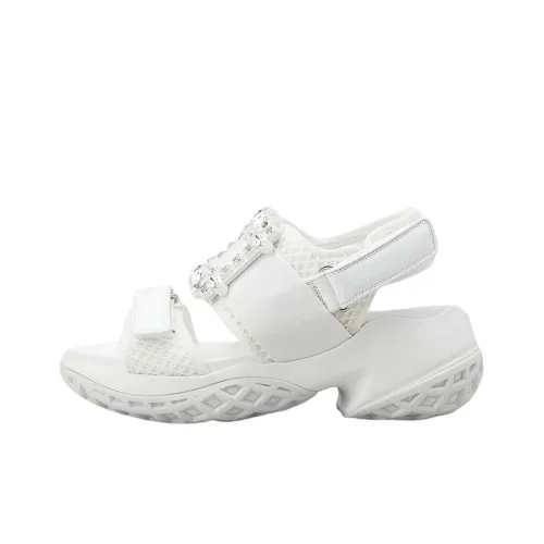 Roger Vivier Стильные Сандалии Женские Белые