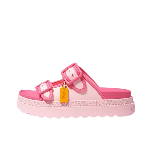 COACH Lucy Слипоны Женские Розовые