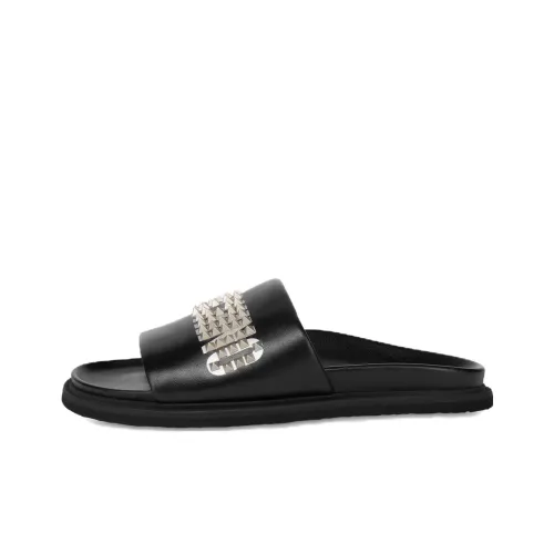 MOSCHINO Слипоны Мужской Черный