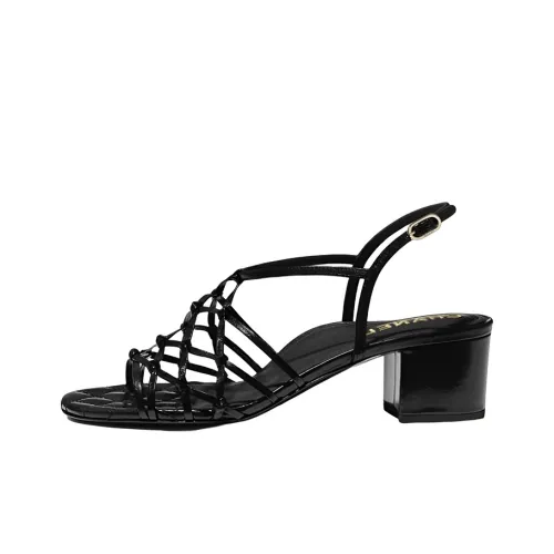 CHANEL Тапочки Fashion Женские Black