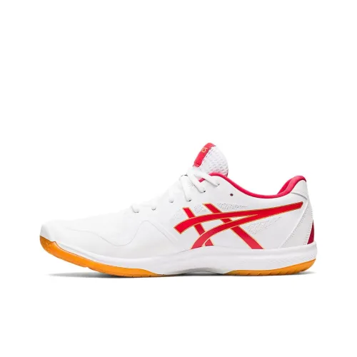 Asics Rote Referee Nb Low Топ Кроссовки для тренировок Унисекс Белый Красный