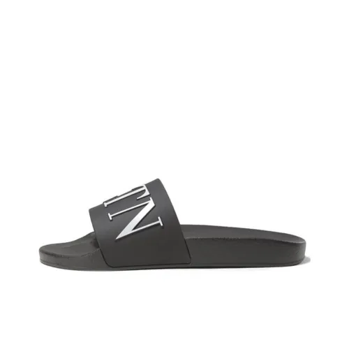 Valentino Слипоны Мужской Черный Белый