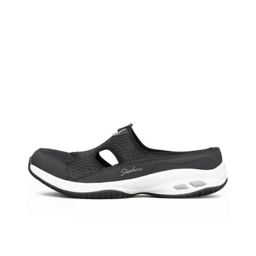 Skechers Commute Time Слипоны Женские Черные