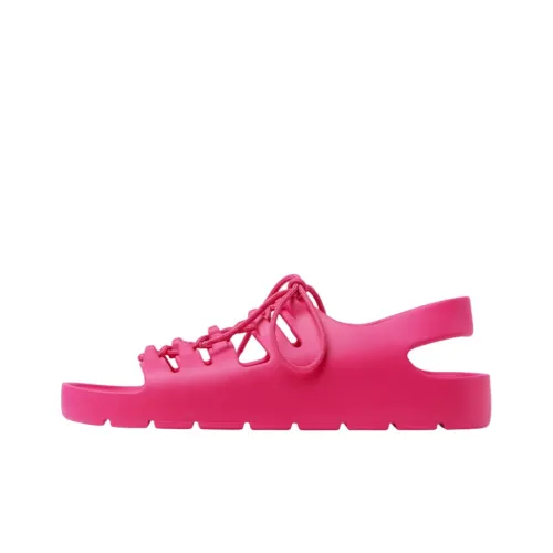 Bottega Veneta Jelly Stylish Sandals Women's Pink Red