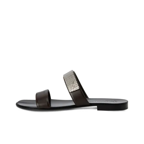 Giuseppe Zanotti GZ Слипоны Мужской Темно-коричневый