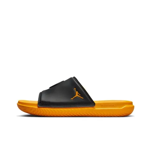 Jordan Play Antibacterial Slippers Men's Black Orange