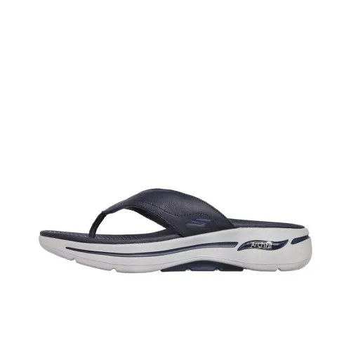 Skechers Go Walk Arch Fit Слипоны Мужские Синие