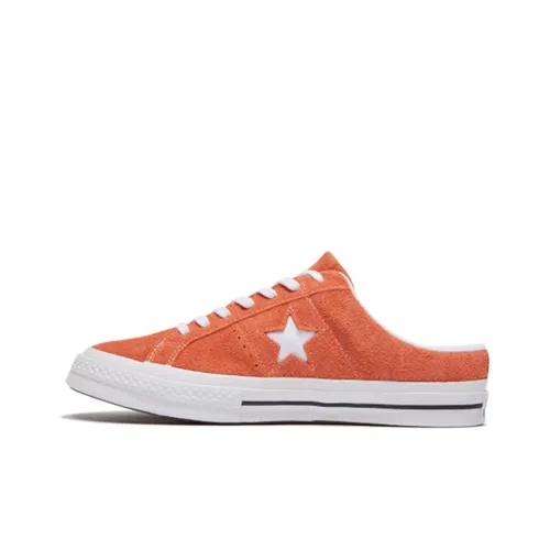 Конверс One Star Series Слипоны Унисекс Оранжевые