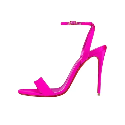 CL Loubigirl one Ремень Сандалии Женские Фуксия