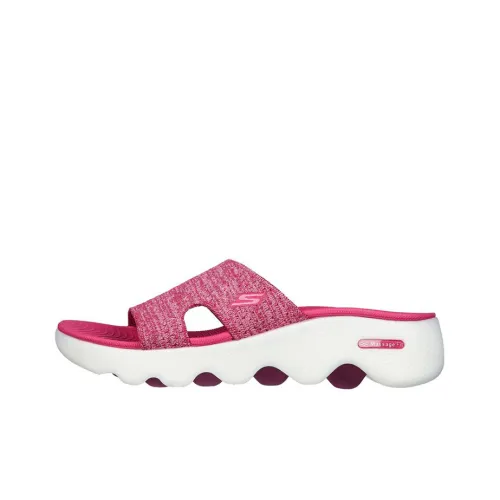 Skechers Go Walk Massage Fit Слипоны Женские Фиолетовые