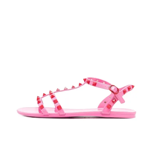 Valentino Римские Сандалии Женские Розовые