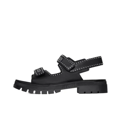 CELINE Пляжные сандалии Мужской Черный