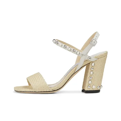 Jimmy Choo Aadra One Ремешок Сандалии Женские Белые