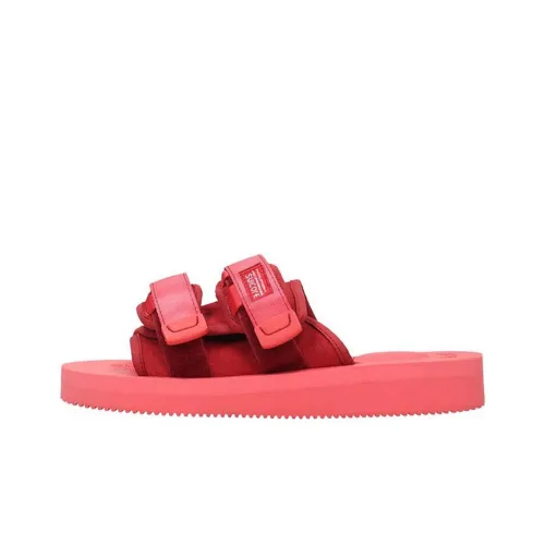 SUICOKE Резиновая подошва устойчивые слипоны мужской красный