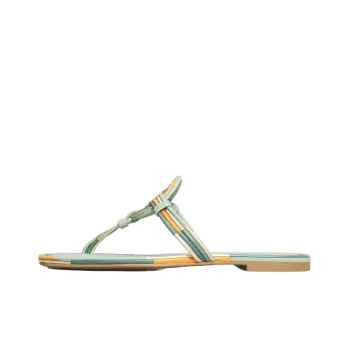 TORY BURCH Miller Шлепанцы Женские Зеленые