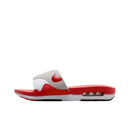 Nike Air Max 1 Слипоны Унисекс Red