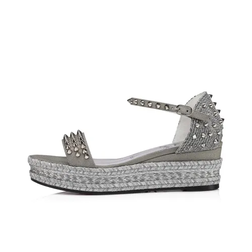 CL LUBOTING One Ремешок Сандалии Женские Серебряные