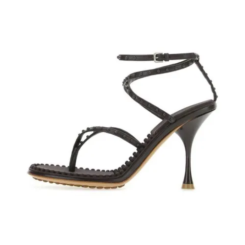 Bottega Veneta Точка One Ремешок Сандалии Женские Коричневый