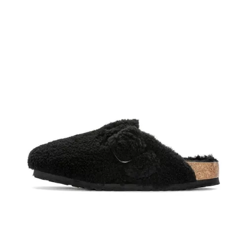 Birkenstock Домашние тапочки Женские Черный Узкая версия