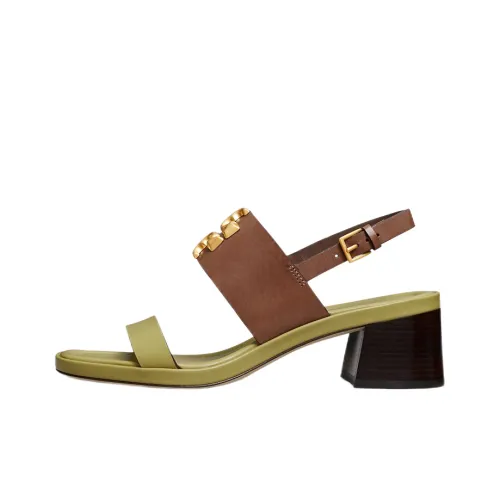 TORY BURCH ELEANOR One Ремень Сандалии Женские Коричневый