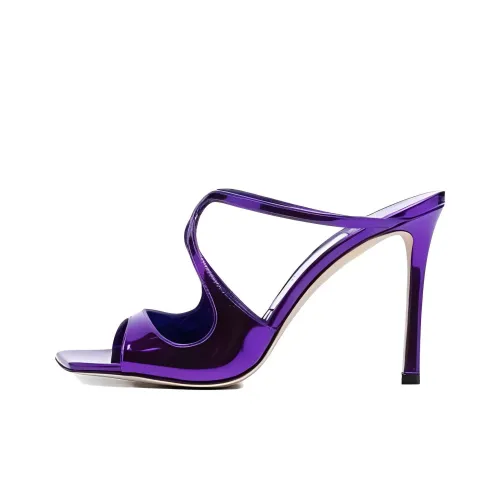 Jimmy Choo Anise Слипоны Женские Аметистовый Цвет