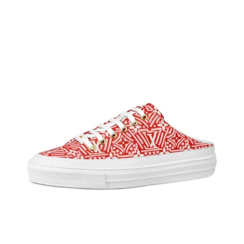 LOUIS VUITTON Crafty Stellar Слипоны Женские Розовые