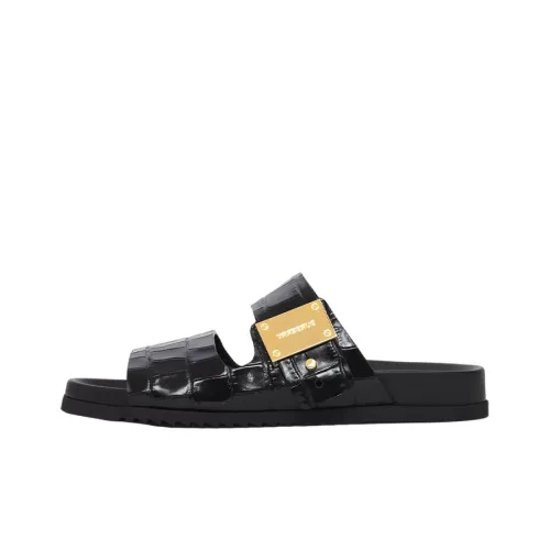 Burberry Стильные Сандалии Женские Черные