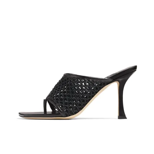 Jimmy Choo Резиновая подошва Шлепанцы Женские Черный