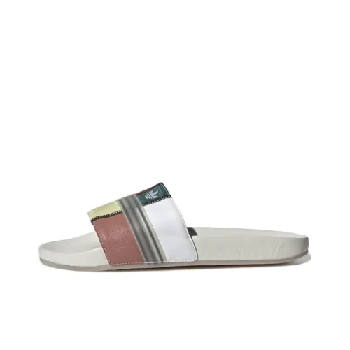 Adidas Originals Резина Sole Quick-Dry Шлепанцы Унисекс Белый