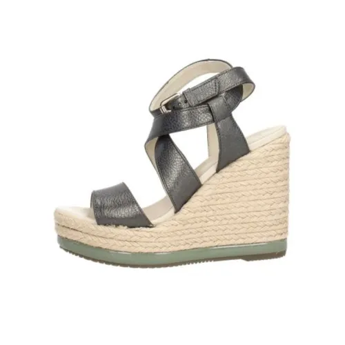 HOGAN H286 One Ремешок Сандалии Женские Черные