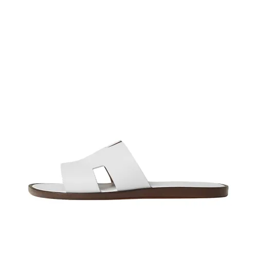 HERMES Слипоны Мужские Белые