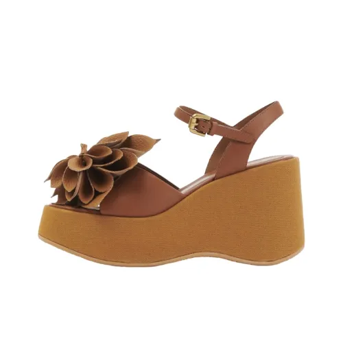 See By Chloe One Ремень Сандалии Женские Коричневый