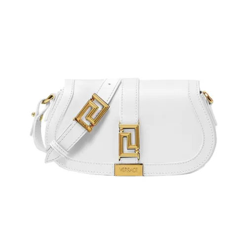 FANSIZHE Greca Goddess Коровья кожа Сумка через плечо Сумка на плечо Женская Белая