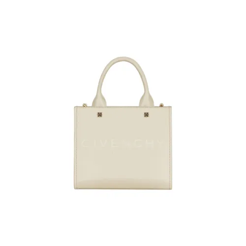 GIVENCHY Телячья кожа Тоут Сумка Сумка для покупок Сумка Мини Женская Естественный Бежевый